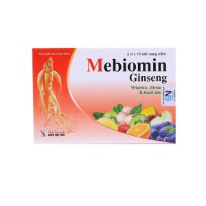 Smart Pharma - Mebiomin Ginseng - Viên uống tăng cường sức khỏe Hộp 2 vỉ x 15 viên 2 Smart Pharma - Mebiomin ginseng 2