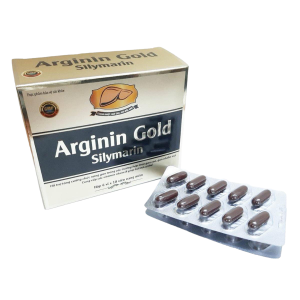 Arginin Gold Silymarin tăng cường chức năng gan (6 vỉ x 10 viên)