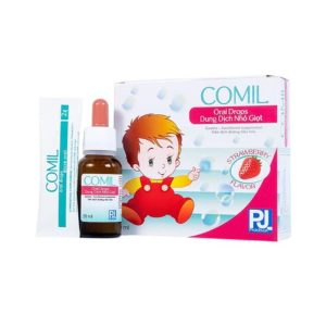 Dung dịch nhỏ giọt Comil PJ Pharma giảm rối loạn tiêu hóa, chướng bụng, đầy hơi, nôn trớ ở trẻ (20ml)
