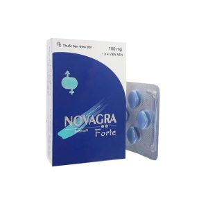 Thuốc Novagra điều trị các rối loạn cương dương ( Hộp 1 vỉ x 4 viên )