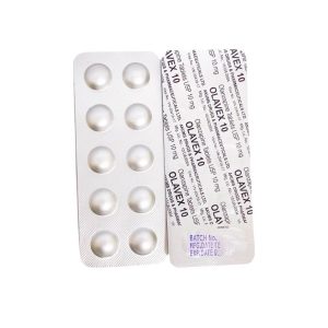 Smart Pharma - Thuốc Olavex 10 điều trị rối loạn tâm thần phân liệt, rối loạn thần kinh, loạn thần (Hộp 3 vỉ x 10 viên) 1 Smart Pharma - Olavex 10 1