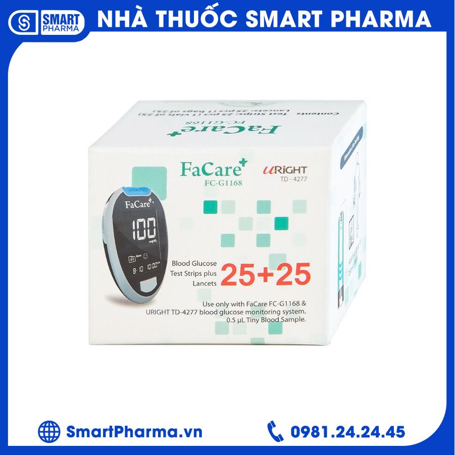 Que thử TĐ Facare Uright 25 test Smart Pharma - Que thu TD Facare Uright 25 test