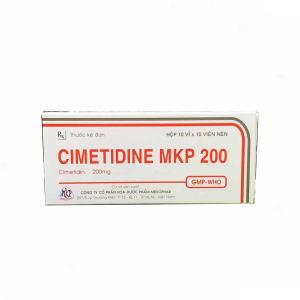 Smart Pharma - Thuốc Cimetidine MKP 200mg trị đau dạ dày ( Hộp 10 vỉ x 10 viên) 1 Smart Pharma - Smart pharma 2025 01 01T201827.872