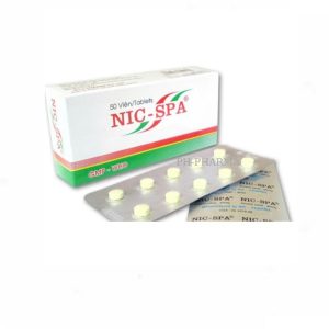 Thuốc chống co thắt NIC - SPA ( Hộp 5vỉ x 10 viên)
