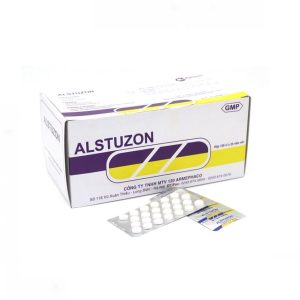 Thuốc Alstuzon 25mg phòng say tàu xe, rối loạn tiền đình (100 vỉ x 25 viên)