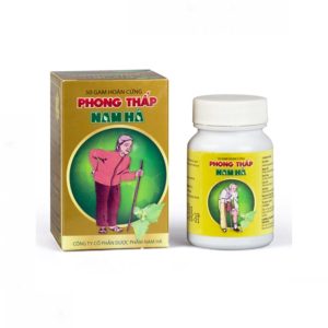 Phong Thấp Nam Hà hỗ trợ điều trị các bệnh phong tê thấp, tê buồn chân tay, đau mình nhức xương ( Hộp 1 lọ 50g)