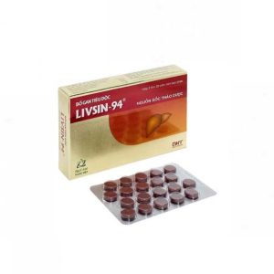 Smart Pharma - Viên nén Livsin-94 Hà Tây điều trị viêm gan cấp và mãn tính, suy gan (2 vỉ x 20 viên) 1 Smart Pharma - Smart pharma 2025 01 06T160056.291