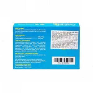 Smart Pharma - Thuốc Cystine B6 500mg Galeniques Vernin điều trị các bệnh lý liên quan đến tóc và loạn dưỡng móng (20 viên) 3 Smart Pharma - Smart pharma 2025 01 08T103305.011 2