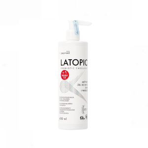 Gel tắm gội Latopic Body and Hair Wash dành cho da dị ứng, kích ứng hỗ trợ dưỡng ẩm (400ml)