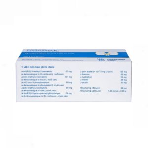 Smart Pharma - Thuốc Ketosteril Fresenius Kabi phòng ngừa và điều trị suy thận mạn ( Hộp 5 vỉ x 20 viên) 2 Smart Pharma - Smart pharma 2025 01 08T180522.973