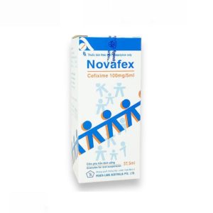 Thuốc Novafex 100mg/5ml Mekophar điều trị nhiễm khuẩn đường hô hấp ( Hộp x 60ml)