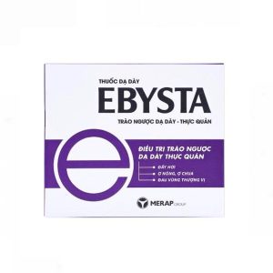 Thuốc dạ dày Ebysta Merap điều trị trào ngược dạ dày, thực quản ( Hộp 20 gói x 10ml)