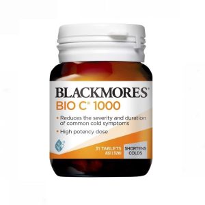 Viên uống Blackmores Bio C 1000mg bổ sung vitamin C, tăng cường sức khỏe ( Lọ 31 viên)