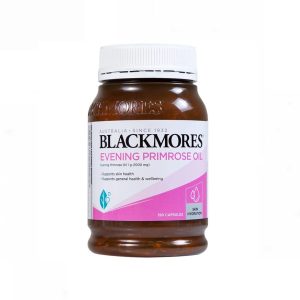 Viên uống Blackmores Evening Primrose Oil hỗ trợ làn da khỏe mạnh, dưỡng ẩm da ( Lọ 190 viên)