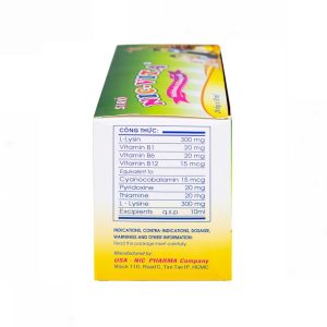 Smart Pharma - Siro Nic-Vita bổ sung dinh dưỡng, phát triển chiều cao ở trẻ em (20 ống x 10ml) 1 Smart Pharma - Smart pharma 2025 01 09T121550.638