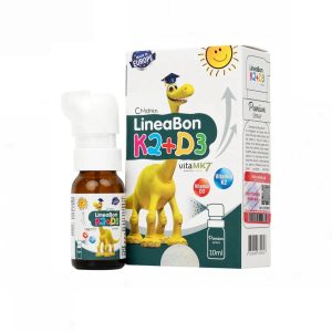 Dung dịch dạng xịt LineaBon K2+D3 bổ sung Vitamin D3 và Vitamin K2, hỗ trợ hấp thu canxi ( Chai 10ml)