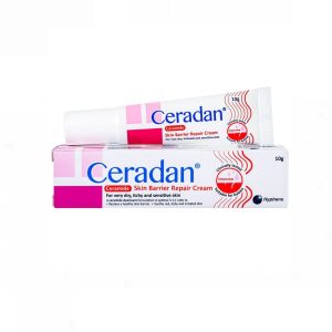 Kem phục hồi da Ceradan Ceramide Skin Barrier Repair Cream dành cho da khô, kích ứng và nhạy cảm ( Hộp 1 tuýp 10g)