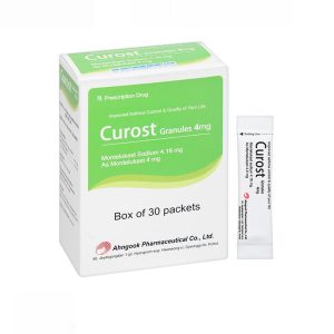 Thuốc cốm Curost Granules 4mg trị hen phế quản ( Hộp 30 gói)