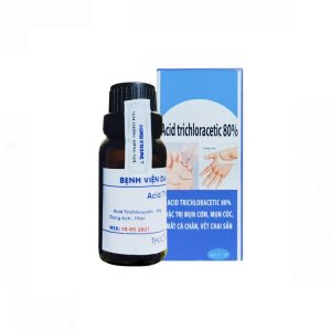 Thuốc Acid Trichloracetic 80% đặc trị mụn cơm, mụn cóc
