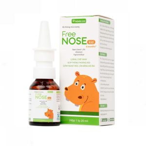 Dung dịch vệ sinh mũi, xoang Free Nose Kid 6 Month+ Novocare loãng chất nhày, giảm nghẹt mũi ( Lọ 20ml)