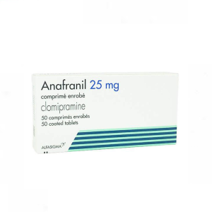 Thuốc Anafranil 25mg chống trầm cảm, căng thẳng, lo âu ( Hộp 5 vỉ x 10 viên)