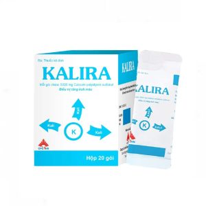 Thuốc bột Kalira điều trị tăng kali trong máu do suy thận Kalira ( Hộp 20 gói)