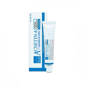 Kem Acnetin-A 0.05% điều trị mụn trứng cá ( Hộp 1 tuýp)