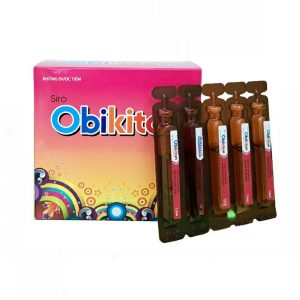 Siro Obikiton bổ sung calci, lysin và các vitamin cho trẻ