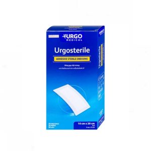 Băng gạc tiệt trùng Urgosterile 10cm x 20cm bảo vệ vết trầy xước, vết cắt, vết thương (20 miếng)