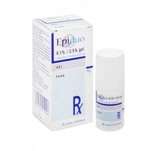 Gel Epiduo 0.1%/2.5% Galderma điều trị mụn trứng cá ( Hộp 1 lọ 15g)