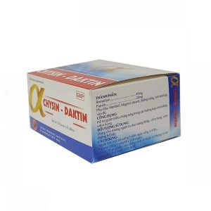 Smart Pharma - Thuốc Alpha Chysin Daktin điều trị các tình trạng viêm, sưng phù trong viêm xương khớp, chấn thương mô mềm, phẫu thuật ( Hộp 20 vỉ x 10 viên) 1 Smart Pharma - Smart pharma 2025 01 15T212354.999