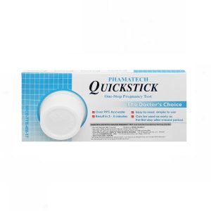 Que thử thai Quickstick One - Step Prehnancy Test Phamatech cho kết quả lên đến 99%
