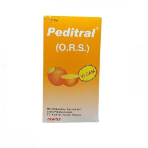 Thuốc Peditral (O.R.S.) Searle điều trị chứng mất nước, chất điện giải ( Hộp 20 gói)