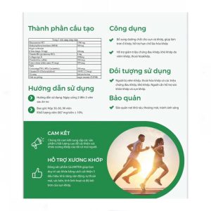 Smart Pharma - Viên uống Glumitra bảo vệ sụn khớp, giảm viêm khớp và thoái hoá khớp ( Hộp 1 lọ 60 viên) 1 Smart Pharma - Smart pharma 2025 01 18T081256.904