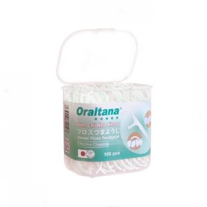 Tăm chỉ nha khoa  Oraltana làm sạch kẽ răng Lọ 100 cái