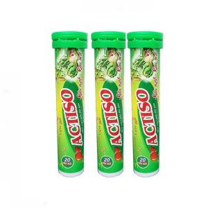 Viên sủi Actiso Râu Ngô Rau Má Đại Y hỗ trợ mát gan và giải độc gan ( Tuýp 20 viên sủi)
