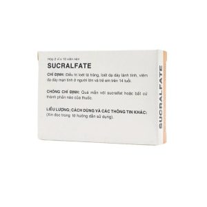 Smart Pharma - Thuốc Sucralfate Vidipha điều trị loét tá tràng - dạ dày (2 vỉ x 10 viên) 1 Smart Pharma - Sucralfate 2