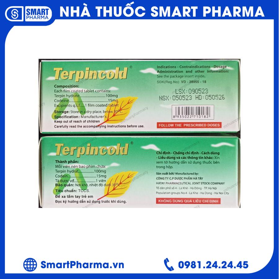 Terpincold 2 Smart Pharma - Terpincold 2