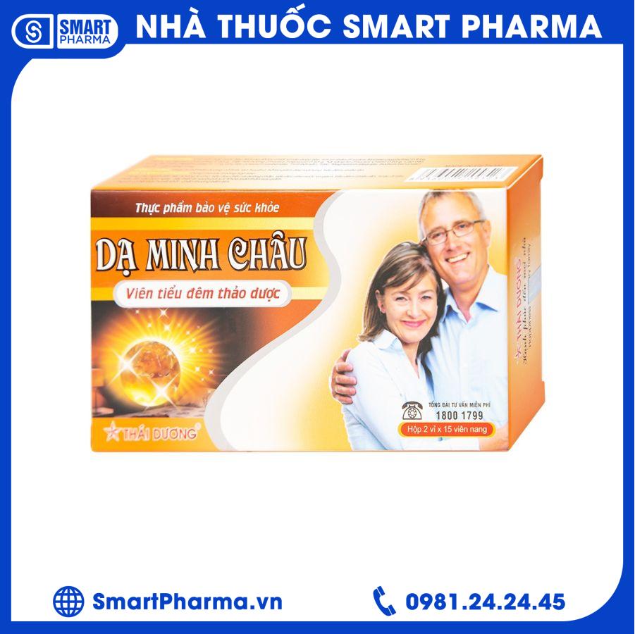 Tiểu đêm Dạ Minh Châu Smart Pharma - Tieu dem Da Minh Chau
