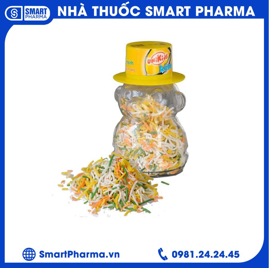 Unikids kẽm 1 Smart Pharma - Unikids kem 1