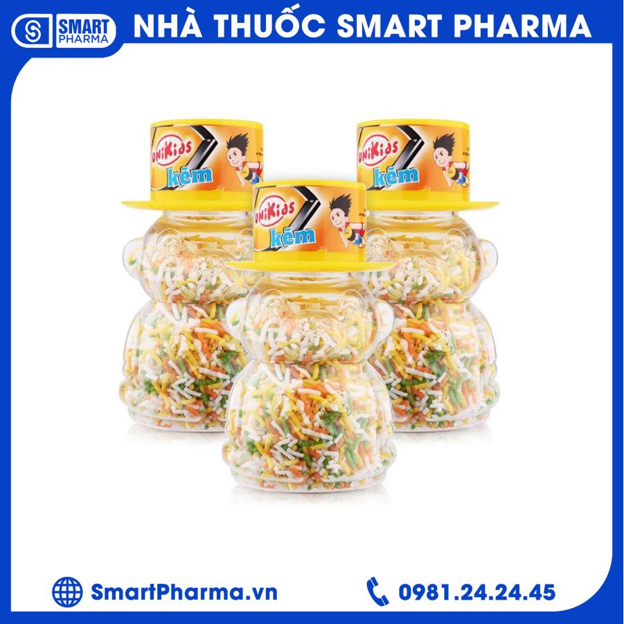 Unikids kẽm Smart Pharma - Unikids kem