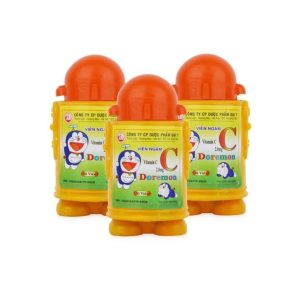 Vitamin C Doraemon 50 viên Đại Y hỗ trợ điều trị  cho trẻ thiếu hụt vitamin C