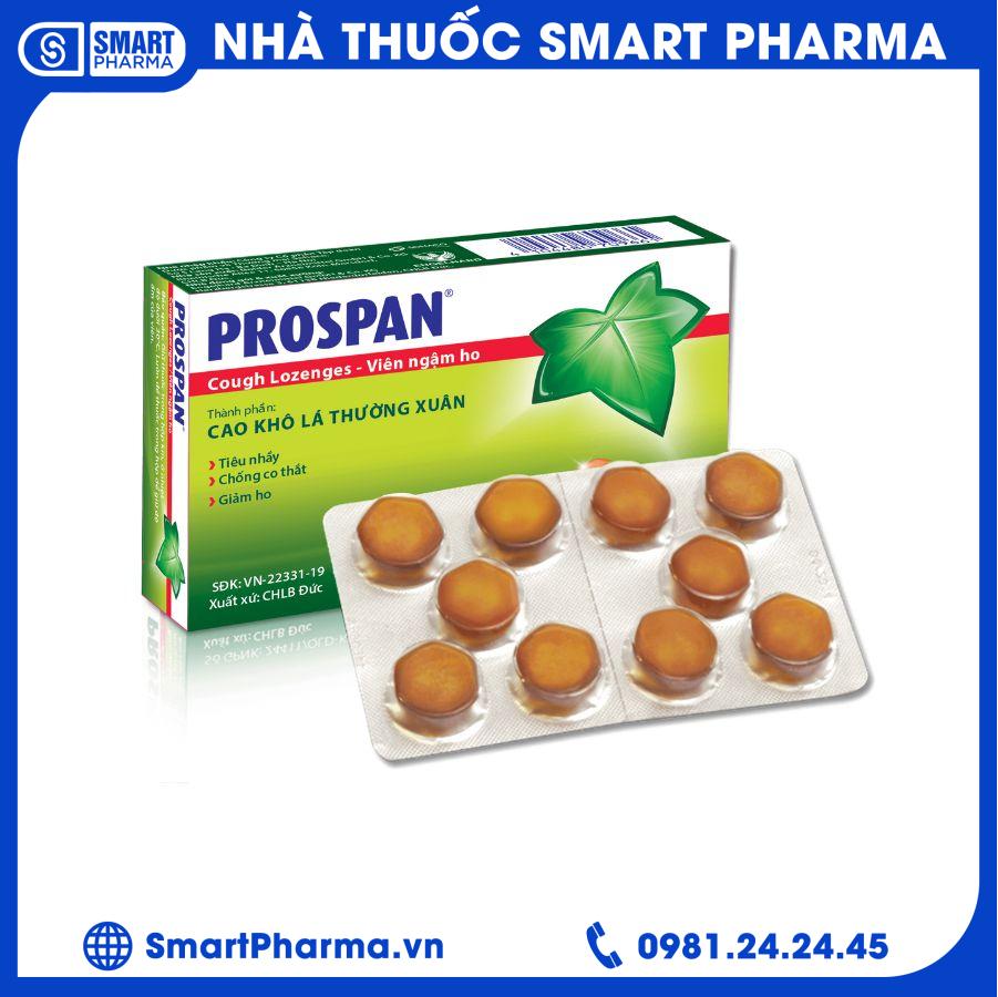 Viên ngậm Prospan Smart Pharma - Vien ngam Prospan