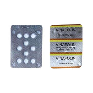 Smart Pharma - Thuốc Vinafolin Ba Đình điều trị thay thế hormon sinh dục nữ ở những người bệnh mãn kinh Hộp 10 viên · 2 Smart Pharma - Vinafolin 2