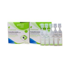 Smart Pharma - Thuốc nhỏ mắt Visaid Aloe Hộp 30 ống giảm cảm giác mỏi mắt, khô mắt và kích ứng mắt 1 Smart Pharma - Visaid Aloe 1