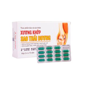 Smart Pharma - Xương khớp Sao Thái Dương hỗ trợ giảm đau nhức mỏi xương khớp, phong thấp (Hộp 2 vỉ x 15 viên ) 2 Smart Pharma - Xuong khop Sao Thai Duong 2