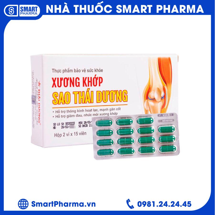 Xương khớp Sao Thái Dương 2 Smart Pharma - Xuong khop Sao Thai Duong 2