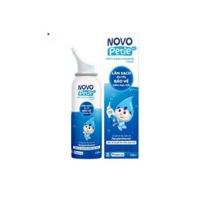 Xịt mũi Novopetie 0,9% soft daily hygiene (chai 100ml)