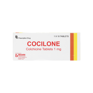 Smart Pharma - Thuốc Cocilone 1mg BRAWN phòng tái phát viêm khớp do gút và điều trị dài ngày bệnh gút (1 vỉ x 10 viên) 2 Smart Pharma - smartpharma 2025 01 12T114345.886