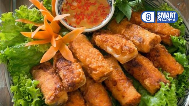 Đồ ăn chiên rán có thể gây đau đại tràng